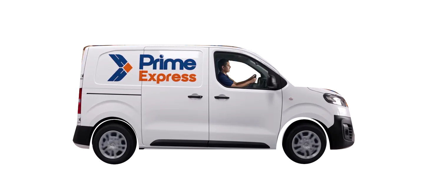 Unidad Prime Express recorriendo el proceso
